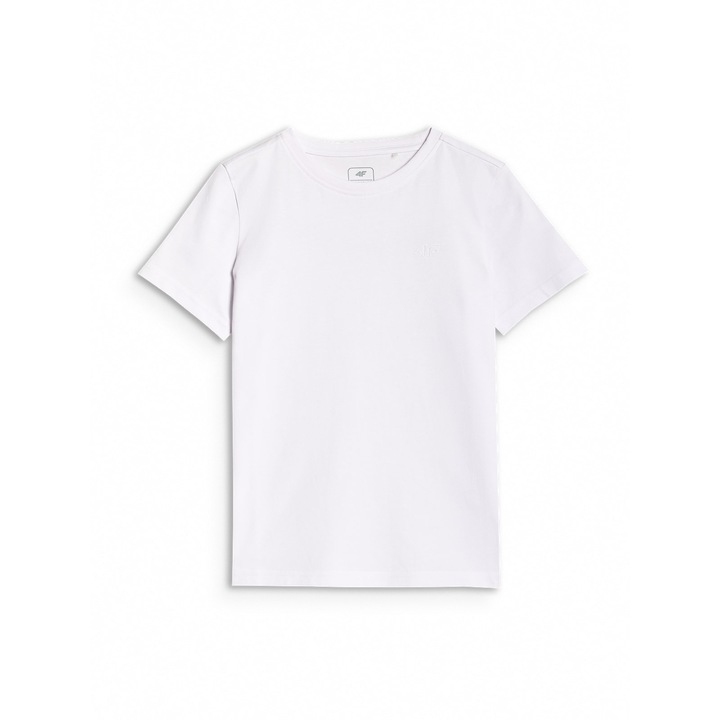 Tricou Alb 4F Bumbac