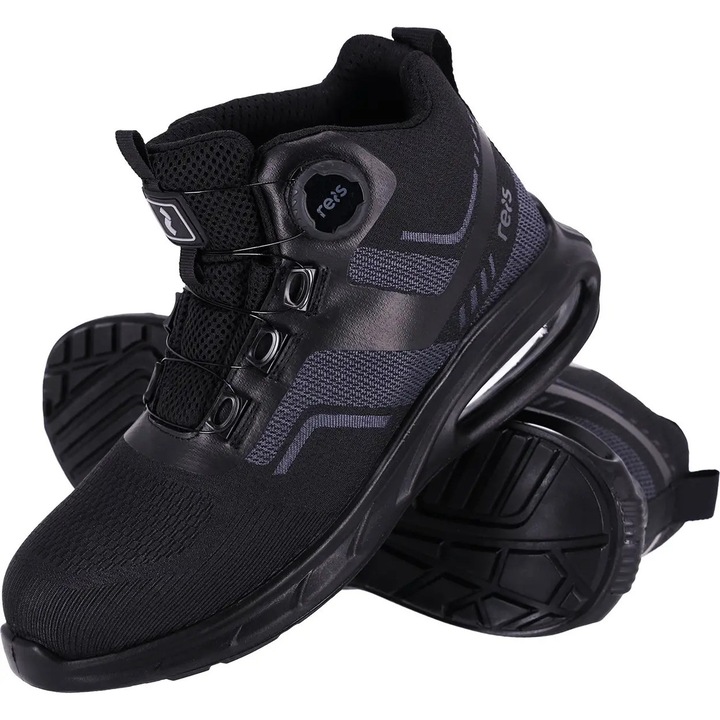 Bocanci de lucru, Reis, insertie din Kevlar, varf de otel, S1 SR, BRWING-T 44