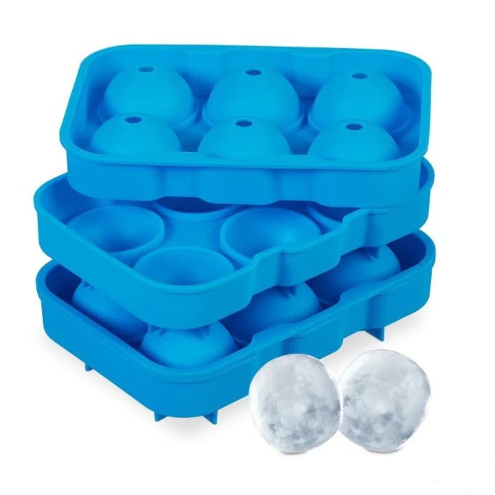 2 db szilikon jégkockaforma készlet