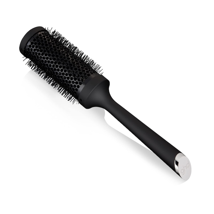 Perie rotundă pentru uscător de păr GHD, diametru 45 mm, corp ceramic, pentru păr lung