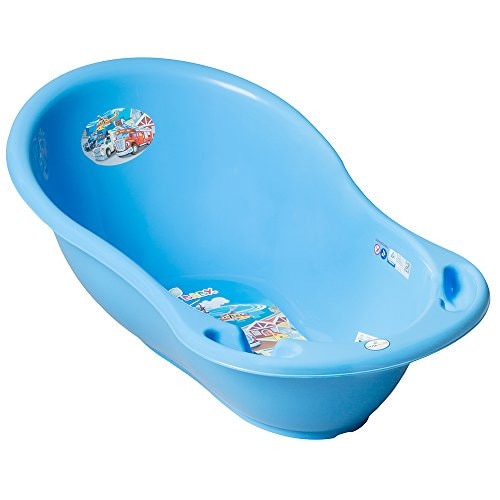 Cadita copii 102 cm Cars Albastru cu senzor de temperatura