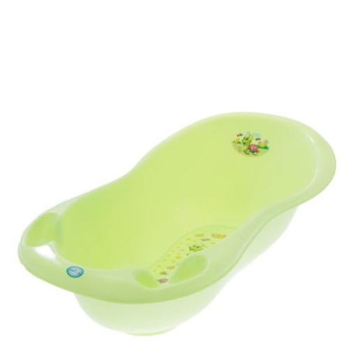 Cadita copii 86 cm Testoasa Verde cu senzor de temperatura