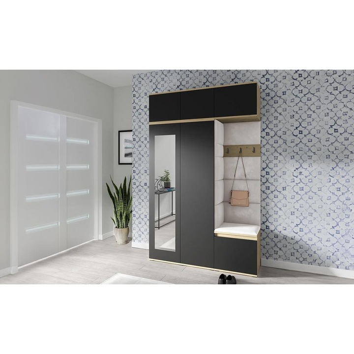 Cuier Hol Max 18 Culoare Crem cu Artisan 225x225x40 cm