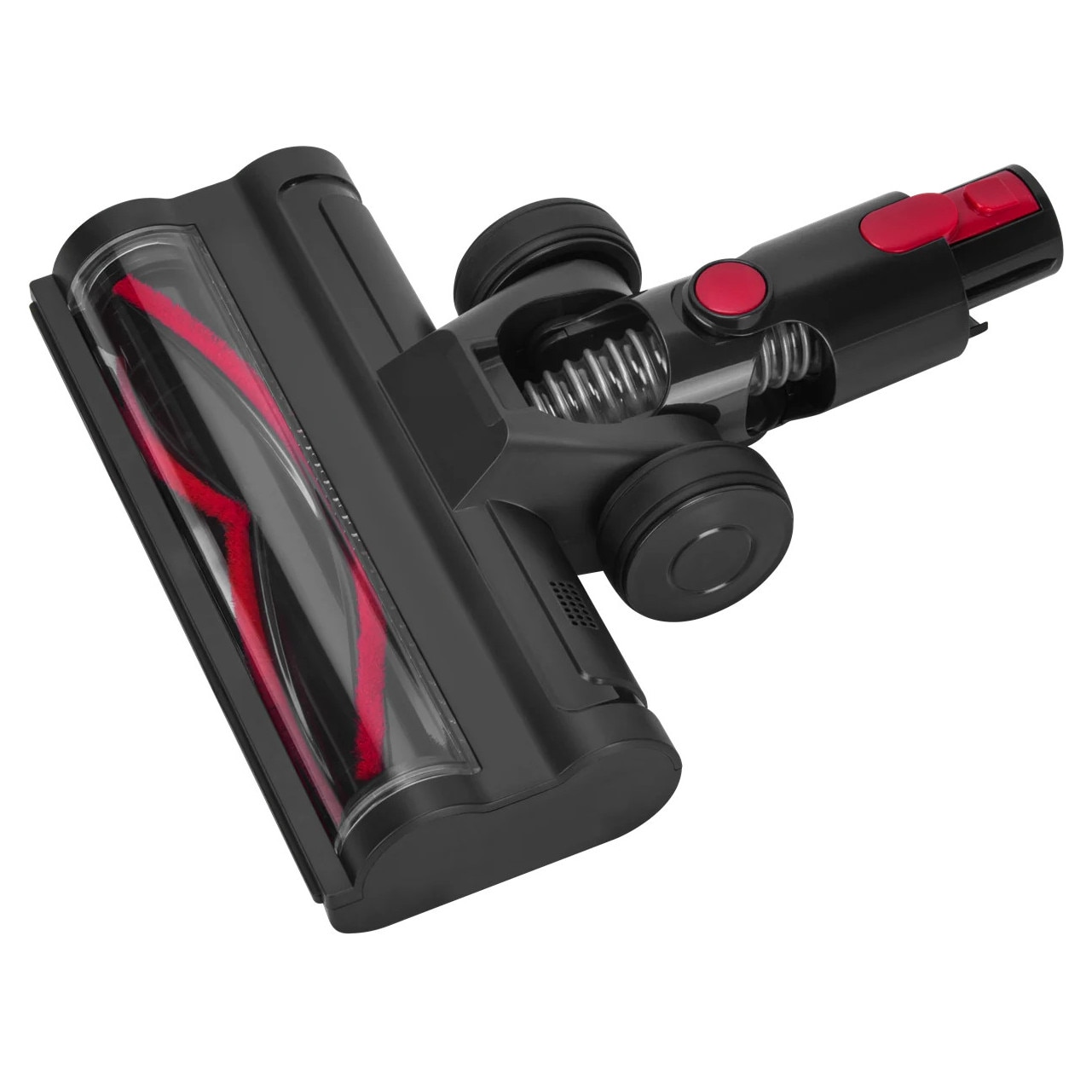 Aspirator vertical fara sac, Kraft&Dele, 25.2 V, 2500 mAh, Negru / Rosu