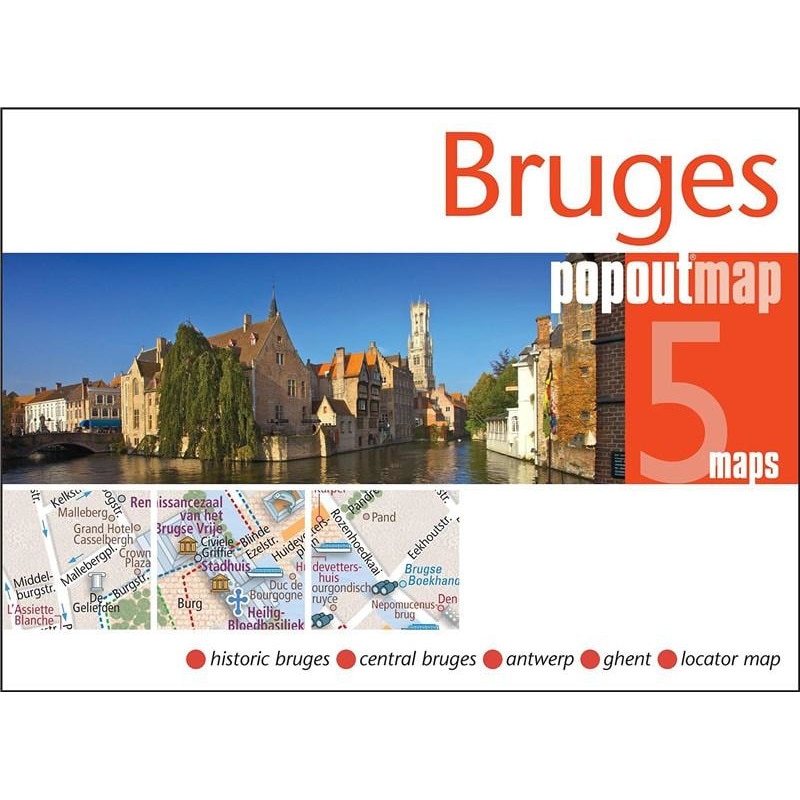 Bruges PopOut Map - PopOut Maps