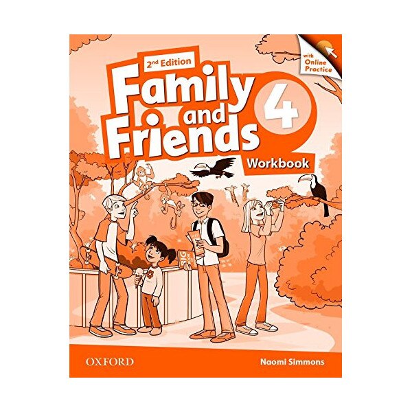 Family and Friends Level 4: Workbook with Online Practice