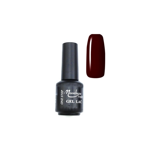 Gel Lac Oja Semipermanenta One Step unghii,Moonbasa,Visiniu