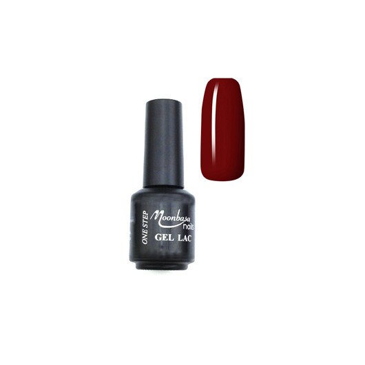 Gel Lac Oja Semipermanenta One Step unghii,Moonbasa,Visiniu mediu