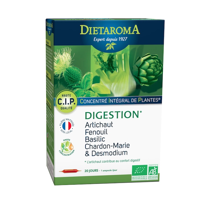 Digestion, digestie, fiole buvabile, 20 fiole x 10ml