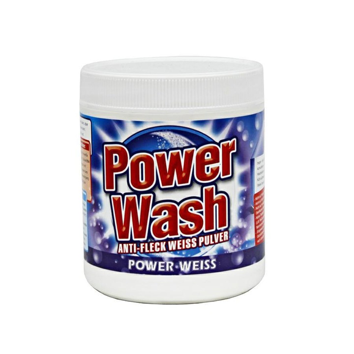 Inalbitor Power Wash 600g, pudră, alb, eficient pentru rufe albe - eMAG.ro