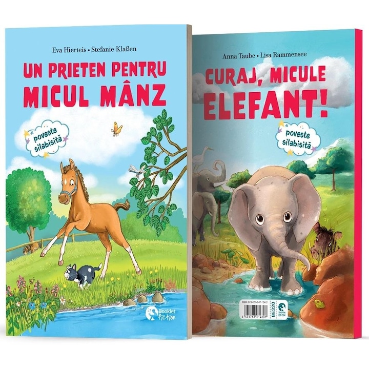 Un prieten pentru micul manz + Curaj, micule elefant!, Anna Taube
