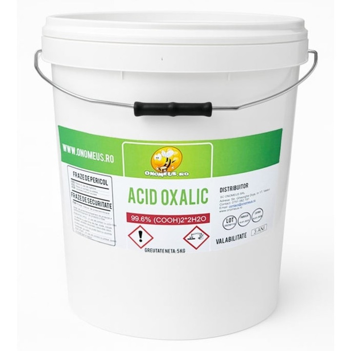 Oxálsav por 99,6% 15 kg - méhvarroa kezelés