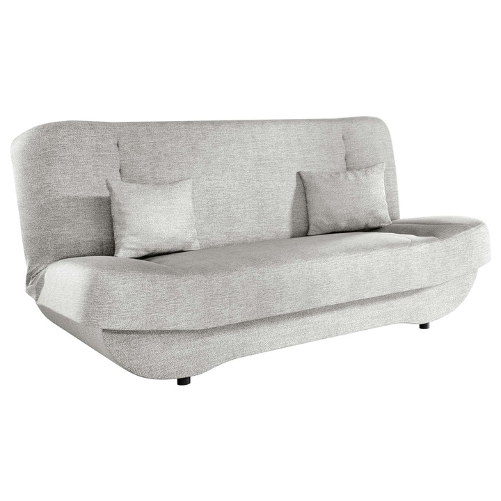 Canapea Tonit, MIRJAN 24, gri, 90x190x94 cm