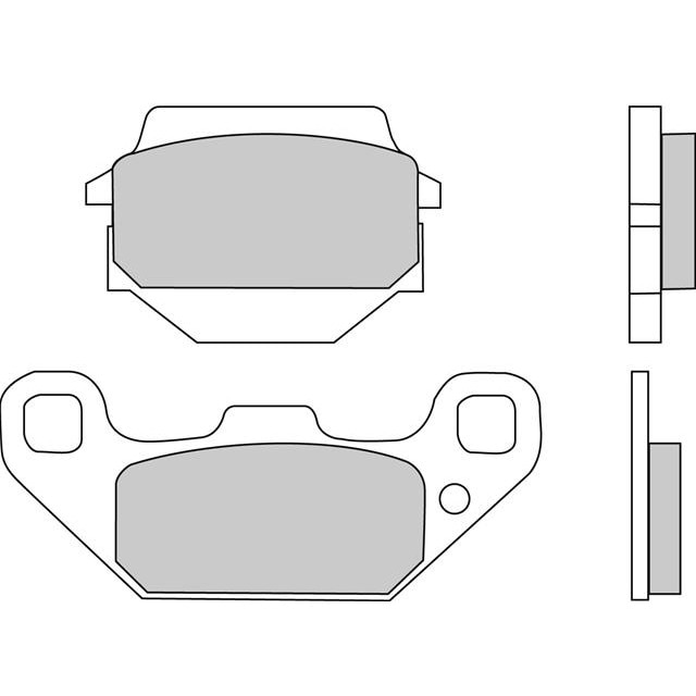 Set Placute Frana Sinterizate Off Road Moto - Ferodo Racing