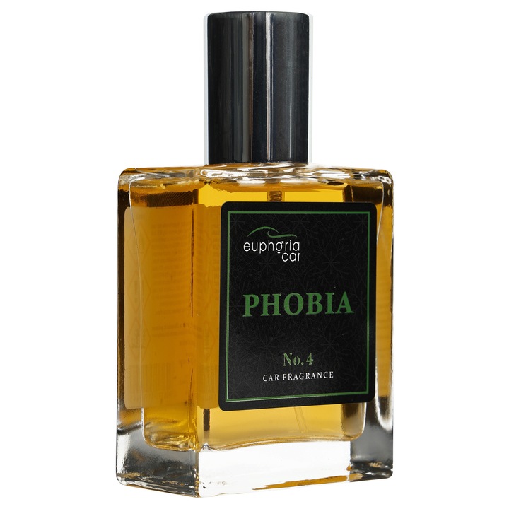 Parfüm autóba Euphoria Car PHOBIA No. 4, 50 ml, orientális aroma, argán fa és fűszerek