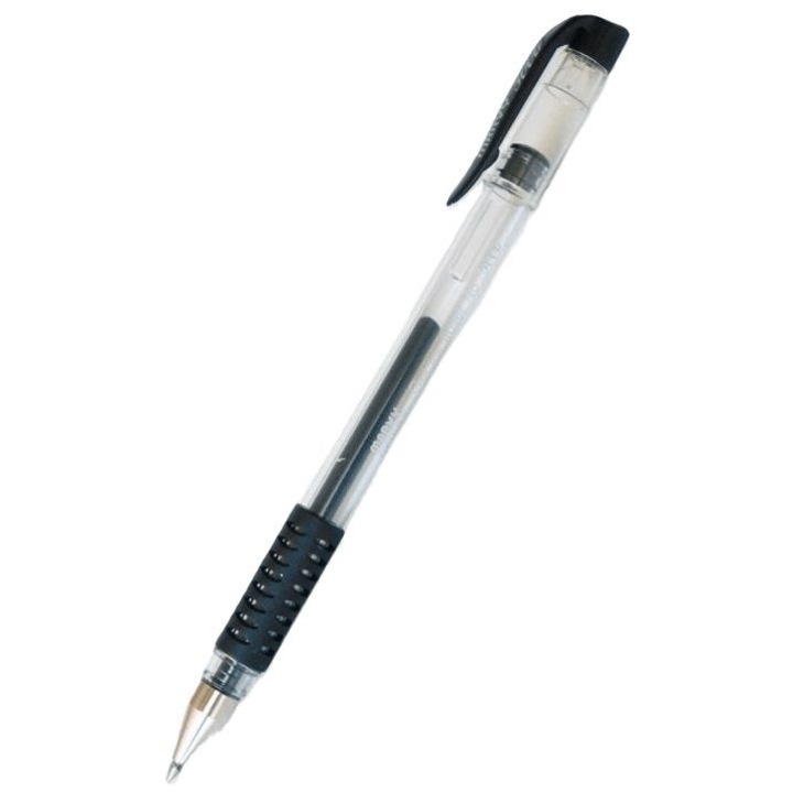 Marvy Uchida 500G gél toll - 0.5 mm, fekete, 12 db-os csomag