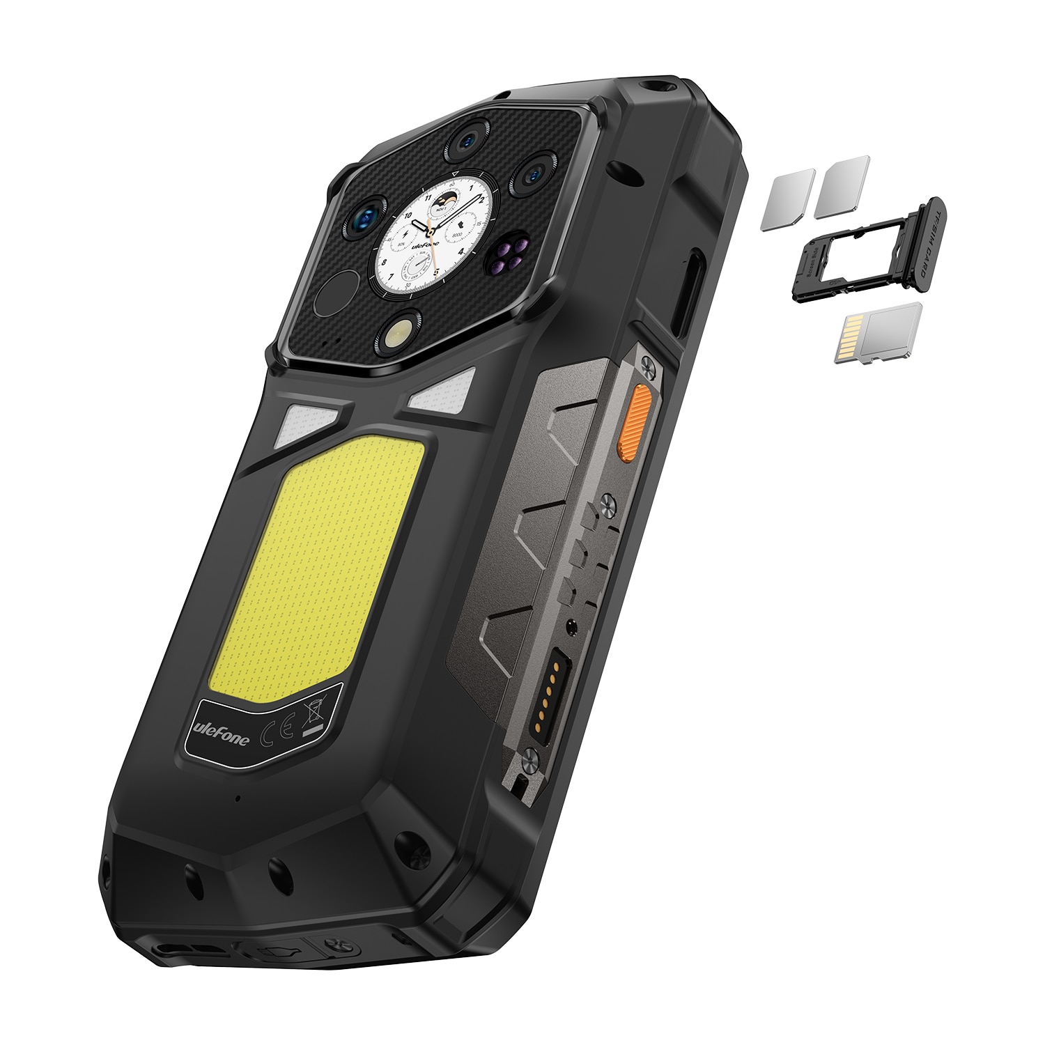 Telefon mobil Ulefone Armor 29 Pro, Husa termica, 5G, 6.67", 512GB/16GB, 21200mAh, DS, Negru