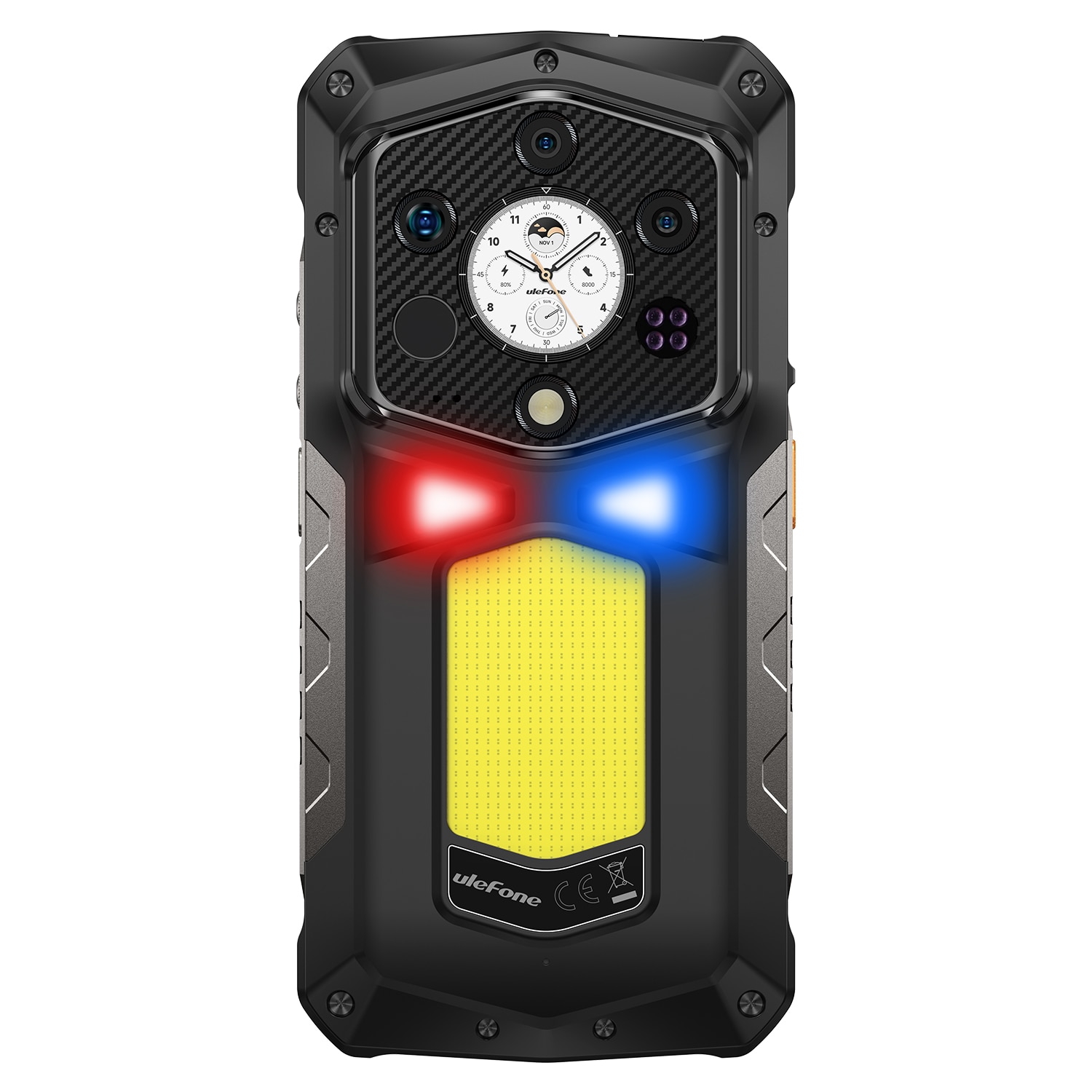Telefon mobil Ulefone Armor 29 Pro, Husa termica, 5G, 6.67", 512GB/16GB, 21200mAh, DS, Negru