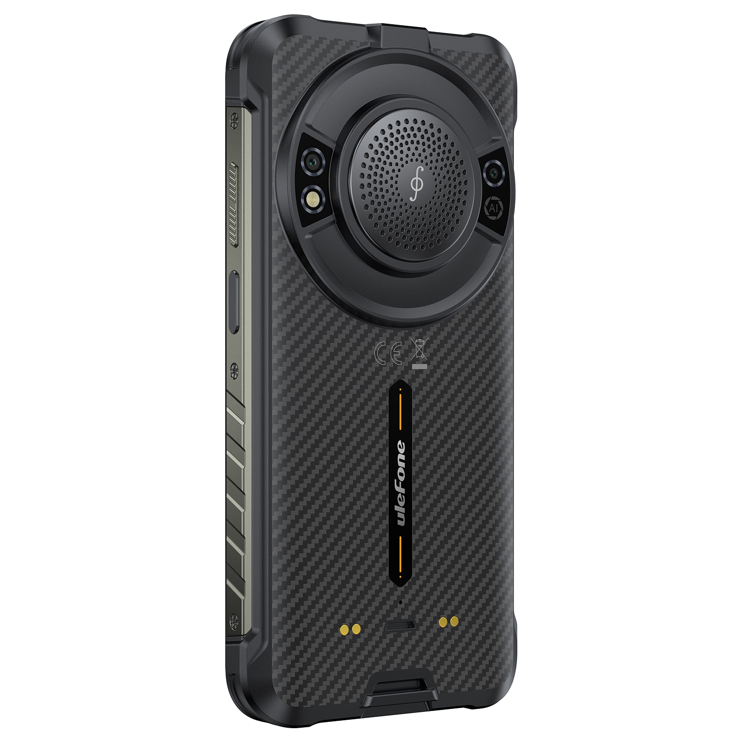 Telefon mobil Ulefone RugKing, 5.99", 4G, 256GB/8GB, 9600 mAh, DS, Negru