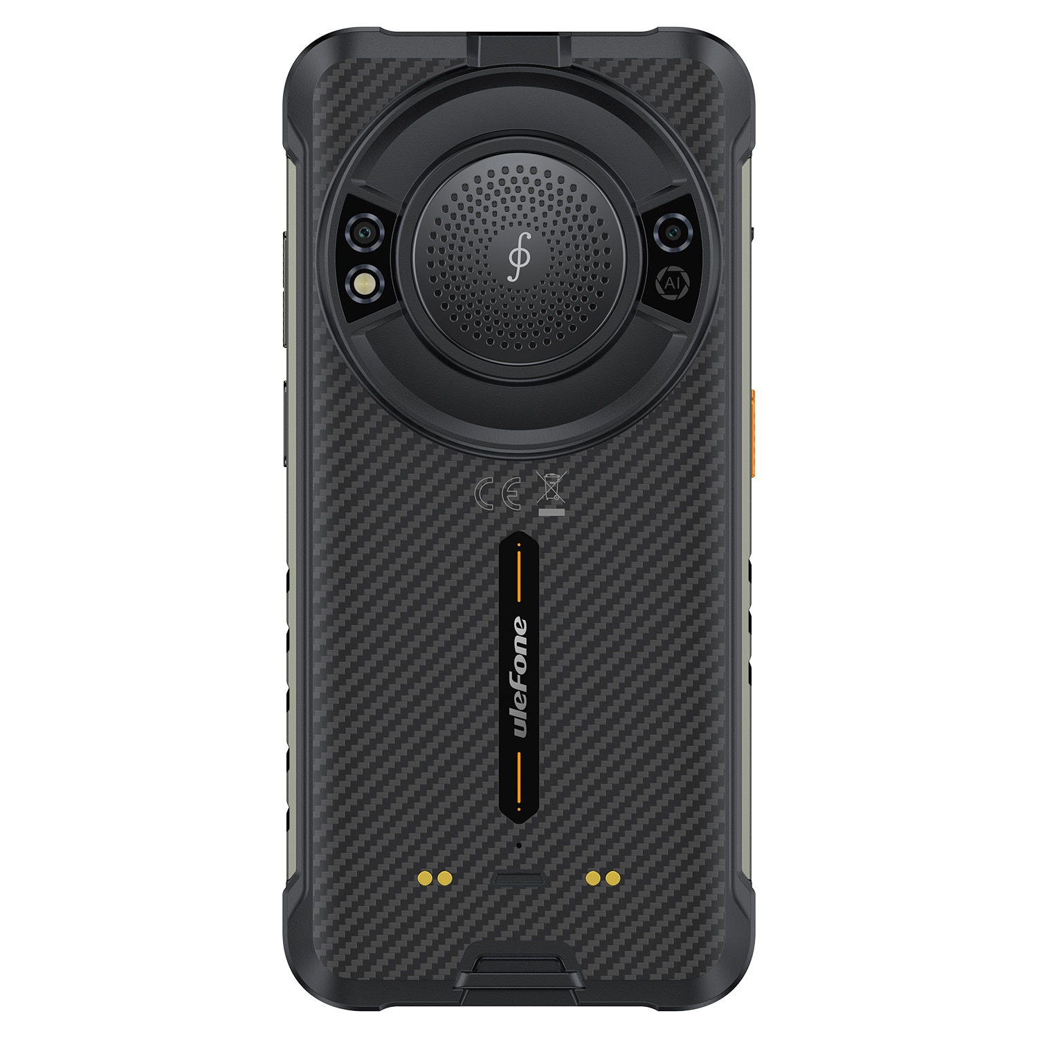 Telefon mobil Ulefone RugKing, 5.99", 4G, 256GB/8GB, 9600 mAh, DS, Negru