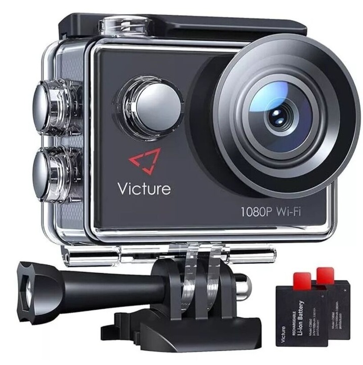 Екшън камера Victure AC420, Full HD, 1080P, Wifi, Waterproof
