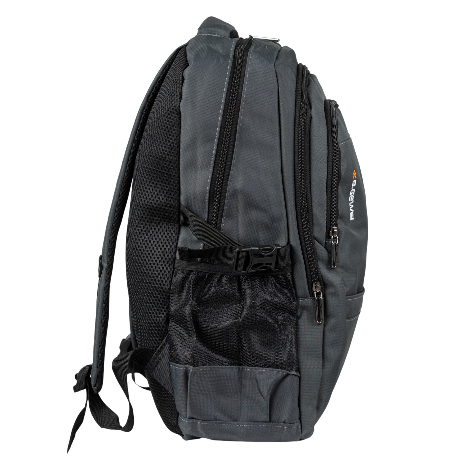 Rucsac scolar si de calatorie VIO oxford gri, 50x33x17 cm, 28 L, pentru laptop 15,6”, documente si accesorii, femei, barbati, BG82237grey