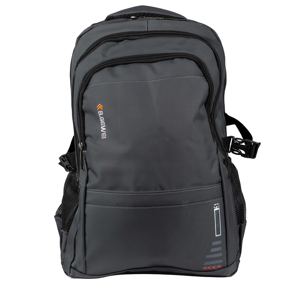 Rucsac scolar si de calatorie VIO oxford gri, 50x33x17 cm, 28 L, pentru laptop 15,6”, documente si accesorii, femei, barbati, BG82237grey