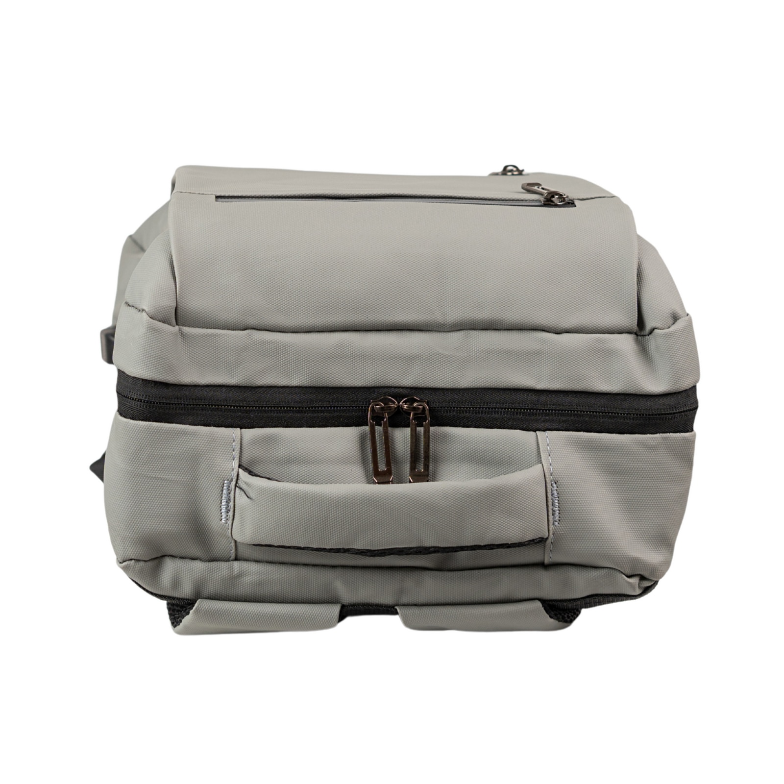 Rucsac scolar VIO gri impermeabil 43x30x11 cm 14,2L cu USB, compartiment laptop 15,6” unisex BK91105grey