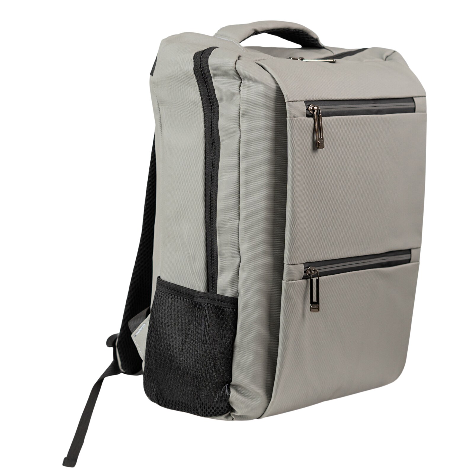Rucsac scolar VIO gri impermeabil 43x30x11 cm 14,2L cu USB, compartiment laptop 15,6” unisex BK91105grey