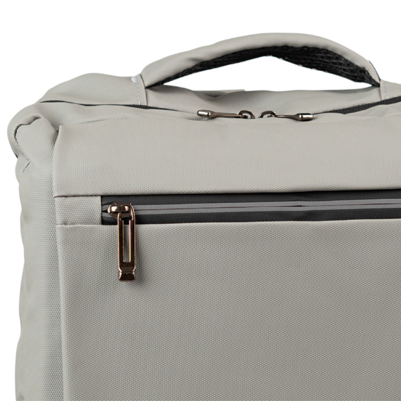 Rucsac scolar VIO gri impermeabil 43x30x11 cm 14,2L cu USB, compartiment laptop 15,6” unisex BK91105grey
