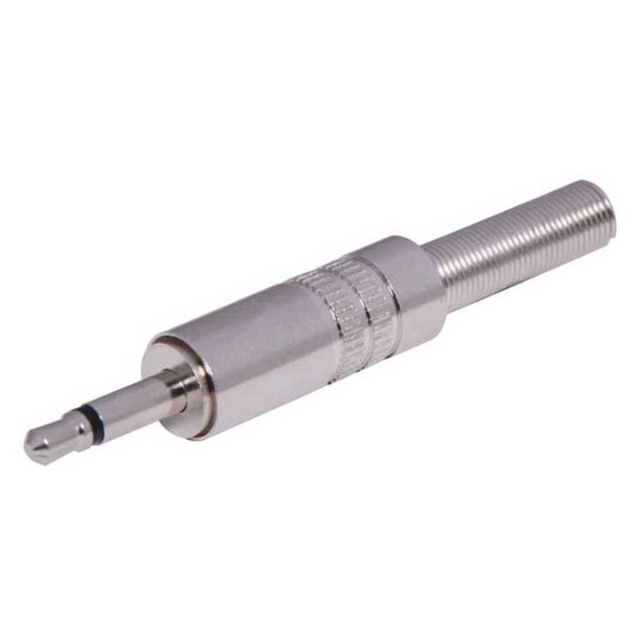 Mufă cablu, Metalică, MONO, JACK de 3,5mm (m)