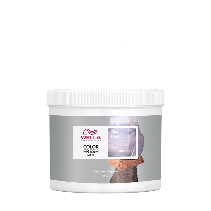 Маска за коса Wella Professionals Color Fresh Lilac Frost, масло от авокадо, 500 мл