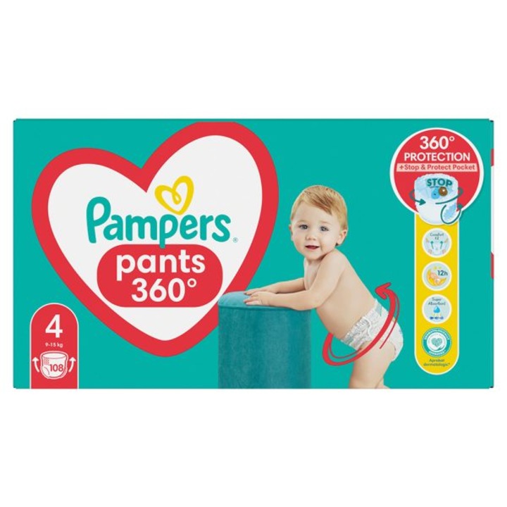 Pampers Pants bugyipelenka, 4-es méret