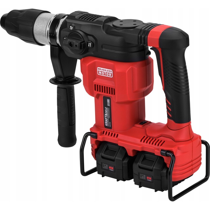 Rotopercutor Kraft&Dele KD3192, 10J, 2x acumulatori 4Ah, SDS-PLUS, 42V