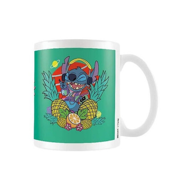 Lilo és Stitch kerámia bögre, 315ml, többszínű
