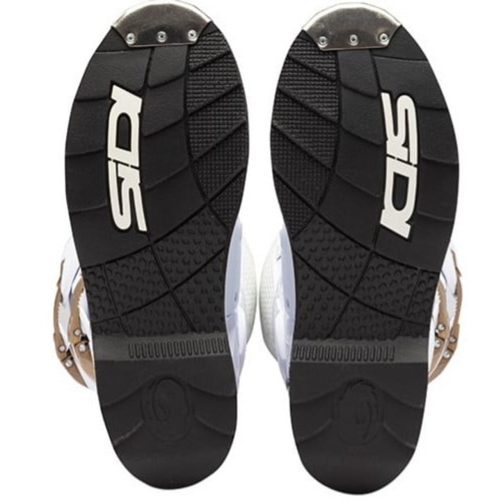 Cizme motocross SIDI CROSSFIRE 3 WHITE/BRONZE, 43