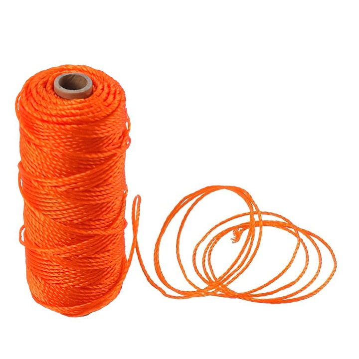 Многофункционално въже за палатки, Kraft&Dele, 2 мм x 100 м, водоустойчиво