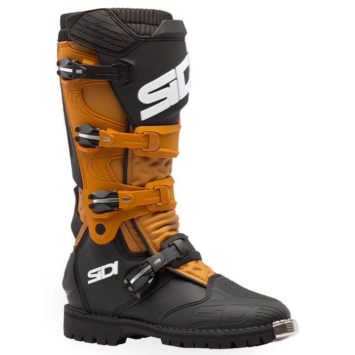 Cizme motocross Sidi X-Power Enduro, impermeabile, talpă flexibilă, maro, 43