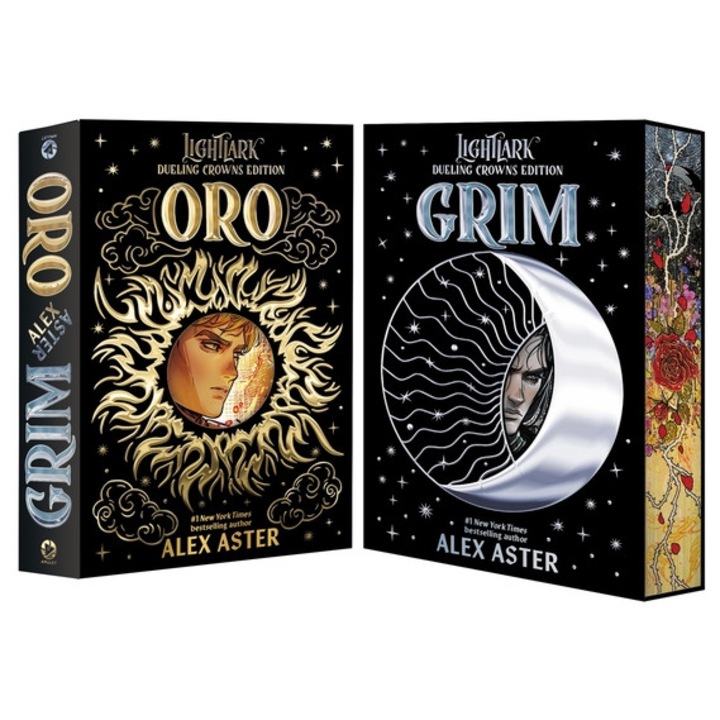 Grim And Oro: Dueling Crowns Edition (a Lightlark Saga Deluxe Companion Book) - Alex Aster