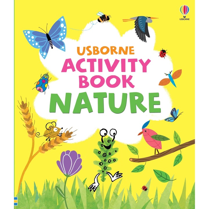 Carte pentru copii, Usborne, Activity Book Nature, 4+ ani