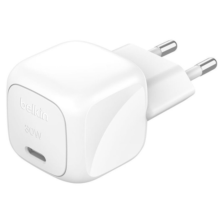 Belkin 30W USB PD telefontöltő, fehér