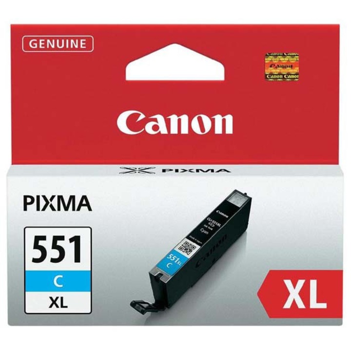 Canon original ink CLI-551 XL C, 6444B001, cyan, 665str., 11ml, high capacity