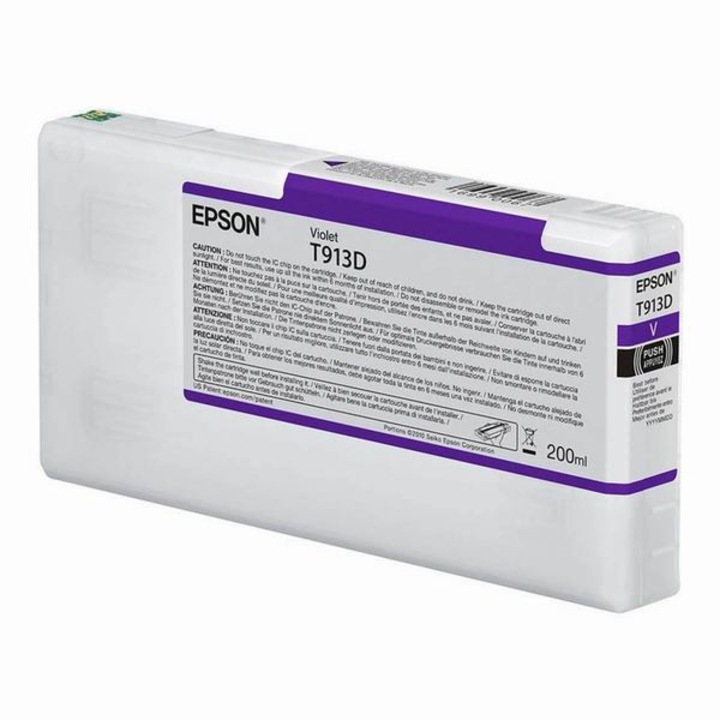 Epson original ink C13T913D00, violet, 200ml