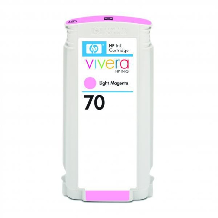 HP original ink C9455A, HP 70, light magenta, 130ml