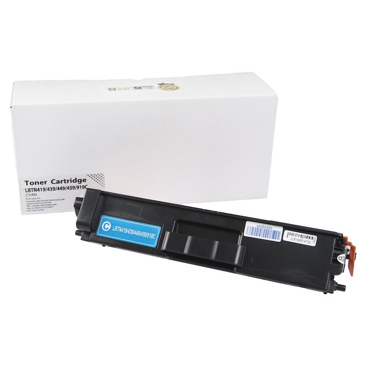 Incarcatura toner compatibila TN910C, TN419C, TN439C, TN449C, TN459C, 9000 filelor pentru imprimante Brother (Orink white box)