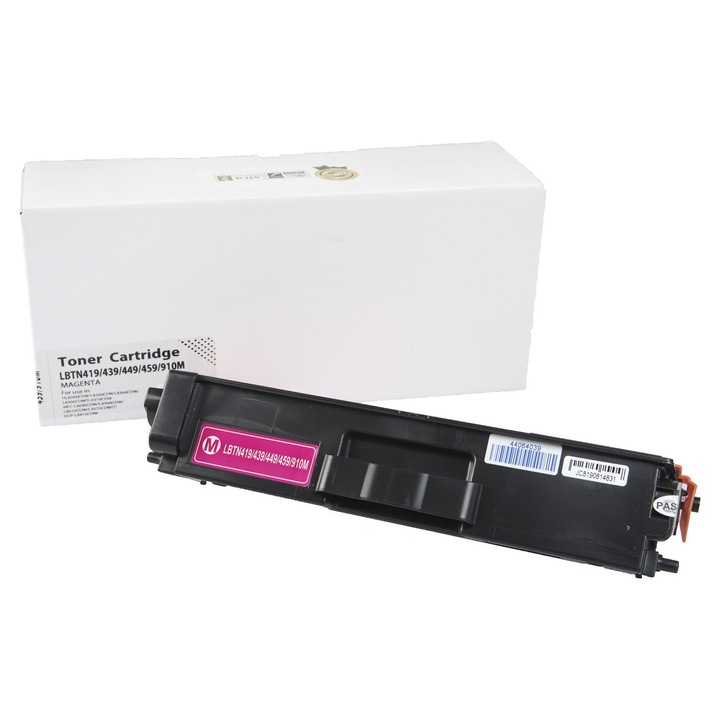 Incarcatura toner compatibila TN910M, TN419M, TN439M, TN449M, TN459M, 9000 filelor pentru imprimante Brother (Orink white box)