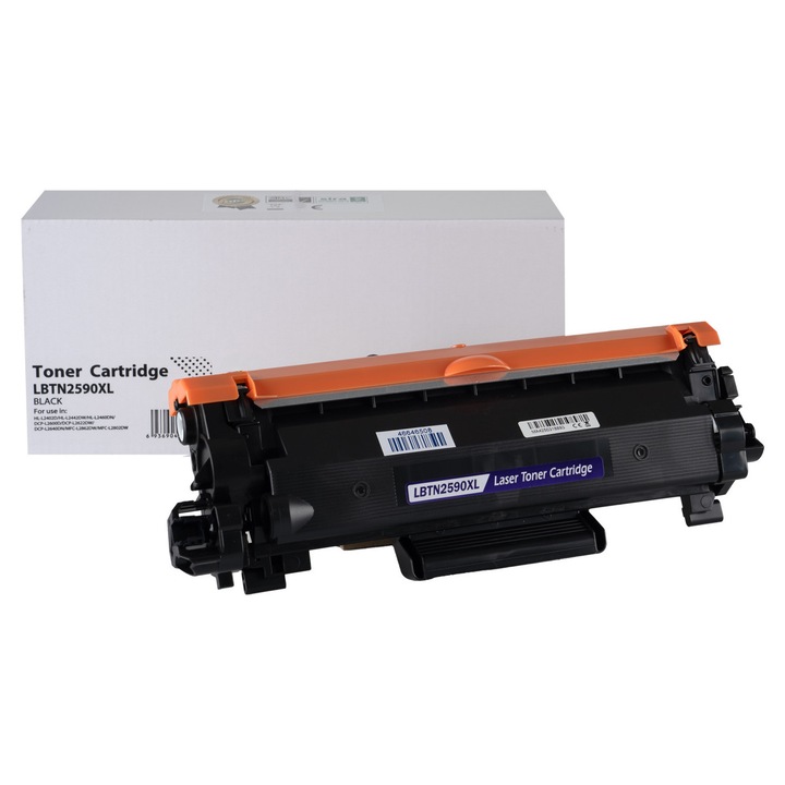 Caertus toner compatibil TN-2590XL, cu chip, 3000 pagini