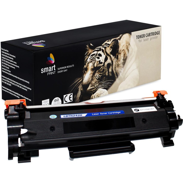 Toner Brotherhez | TN2420 | fekete | 3000 oldal | semleges dobozBR-2420-E1