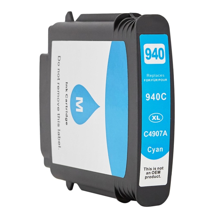 Cartus imprimantă HP C4907AE albastru, 28 ml