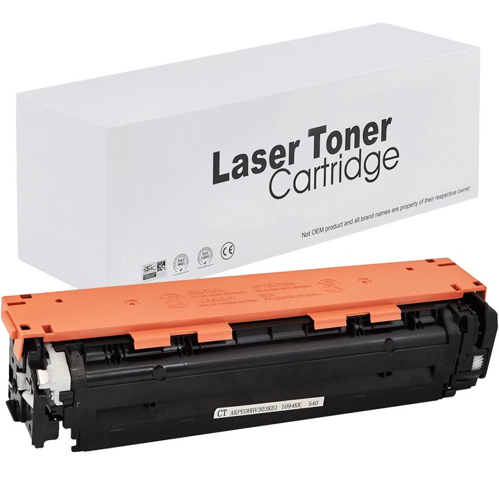 Toner HP-hoz | CB540A / CF210X / CE320A / CRG716 | fekete | 2400 oldal | semleges doboz